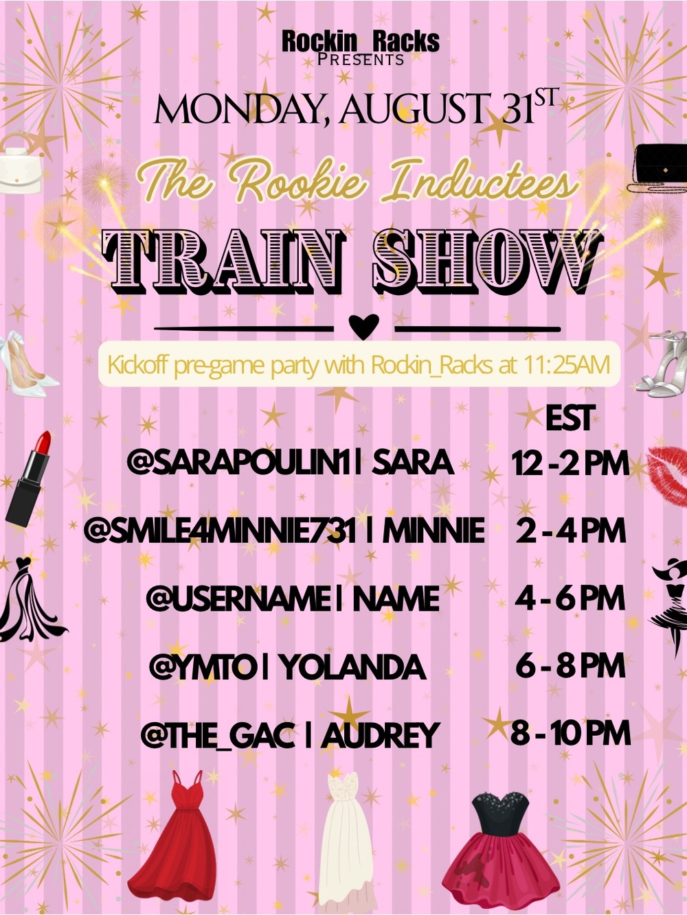 ✨The Rookie Inductees Train Show✨ - Picture 1 of 2